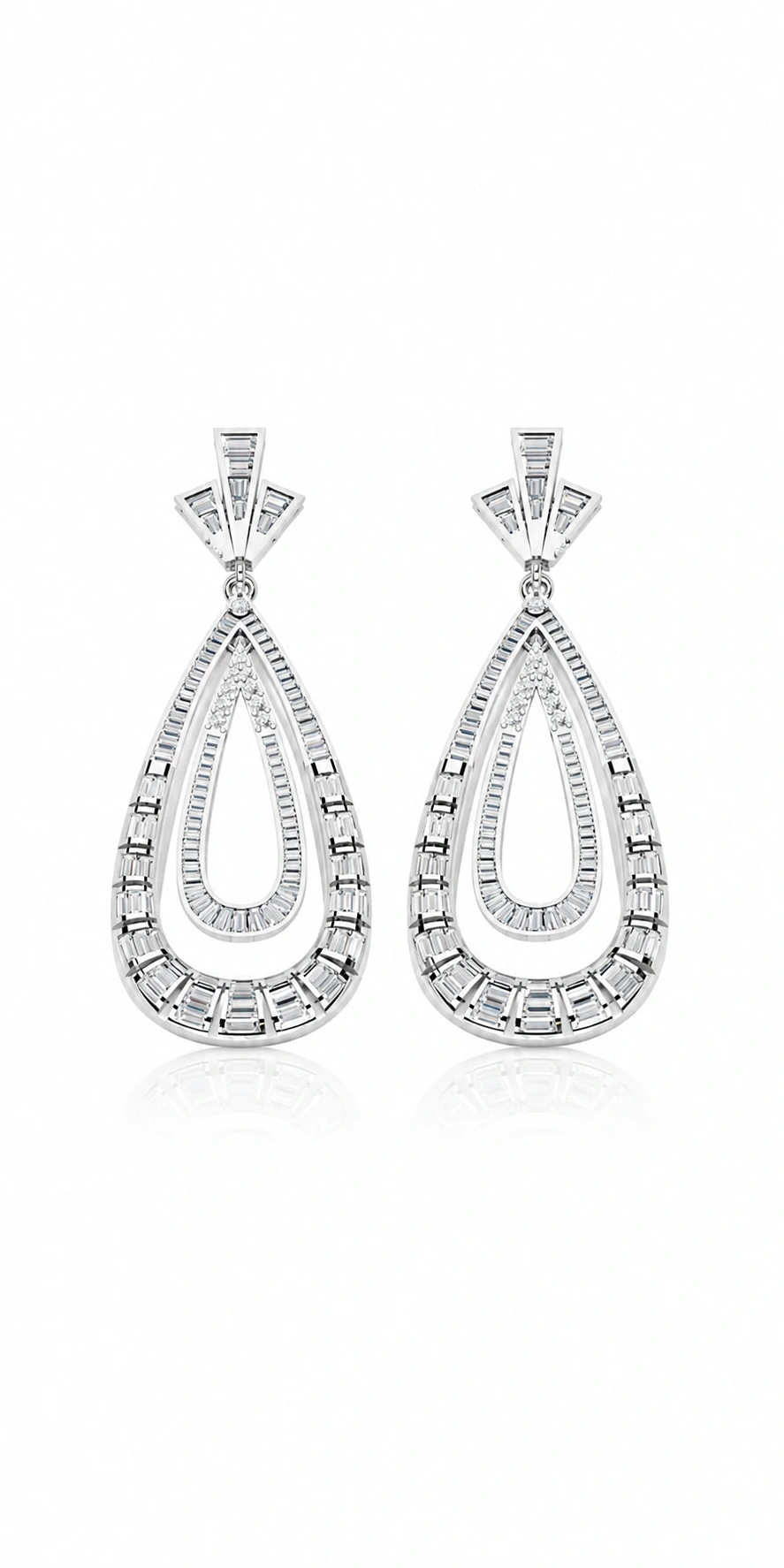 Jolanta Collection 12 — side view of the earrings